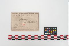 Etikett zu Eisenärmchenbeil (NHMW-PRAE-024398)